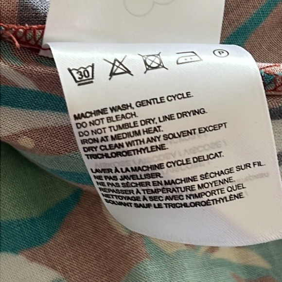 Farm Rio for Anthropologie Fiesta Wrap Maxi Dress Petite Medium - Picture 5 of 11